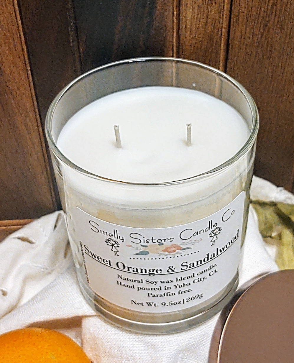 Sweet Orange and Sandalwood(9oz)