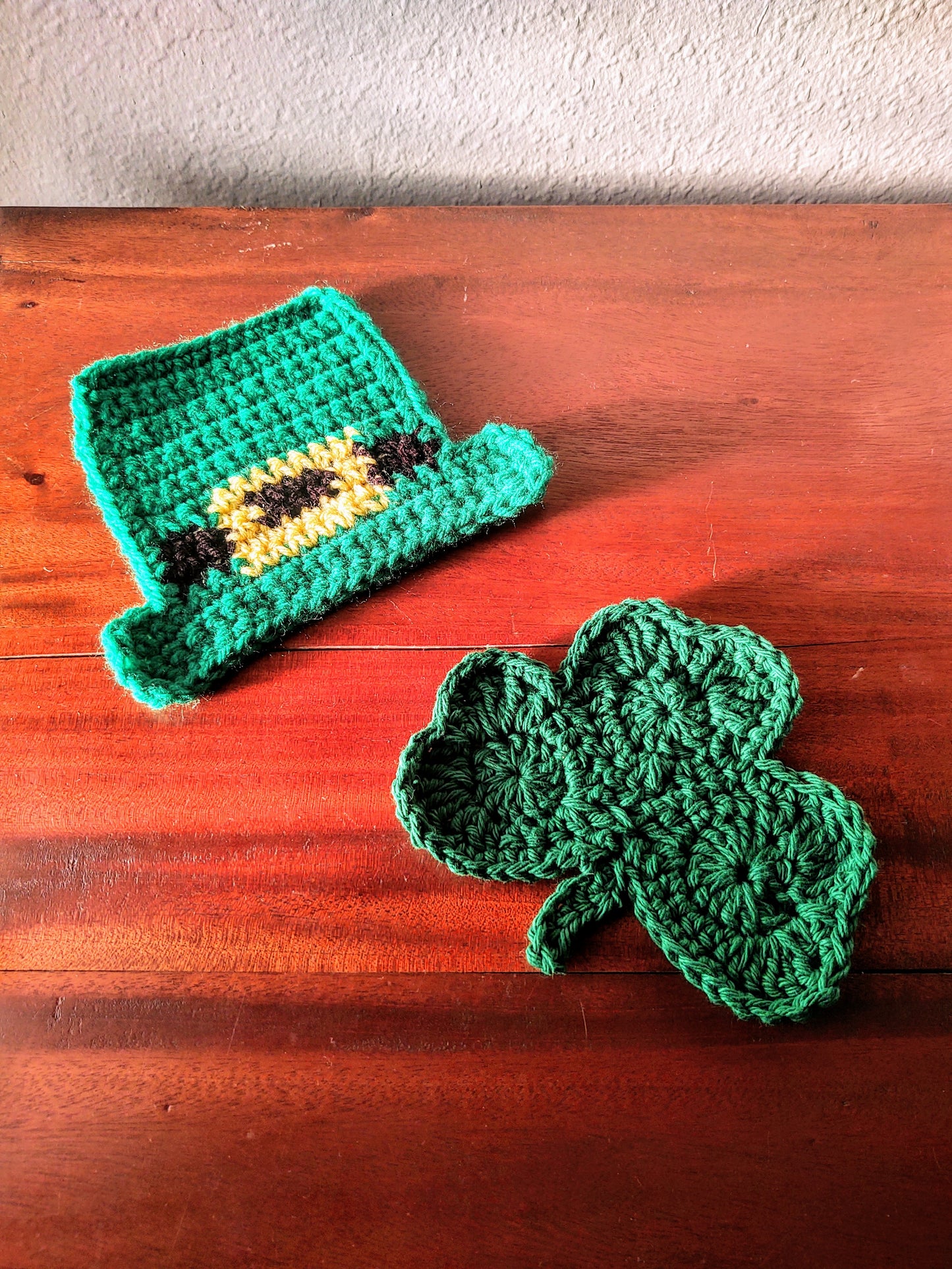 St. Patrick’s Day Candle Coasters