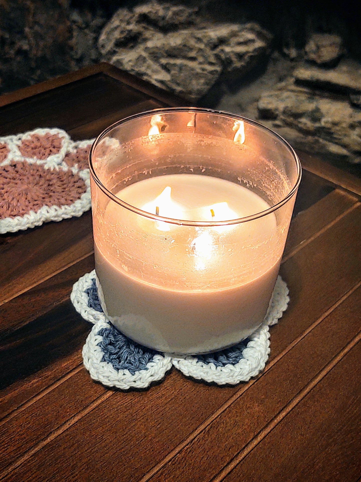 Animal Paw Candle Coasters