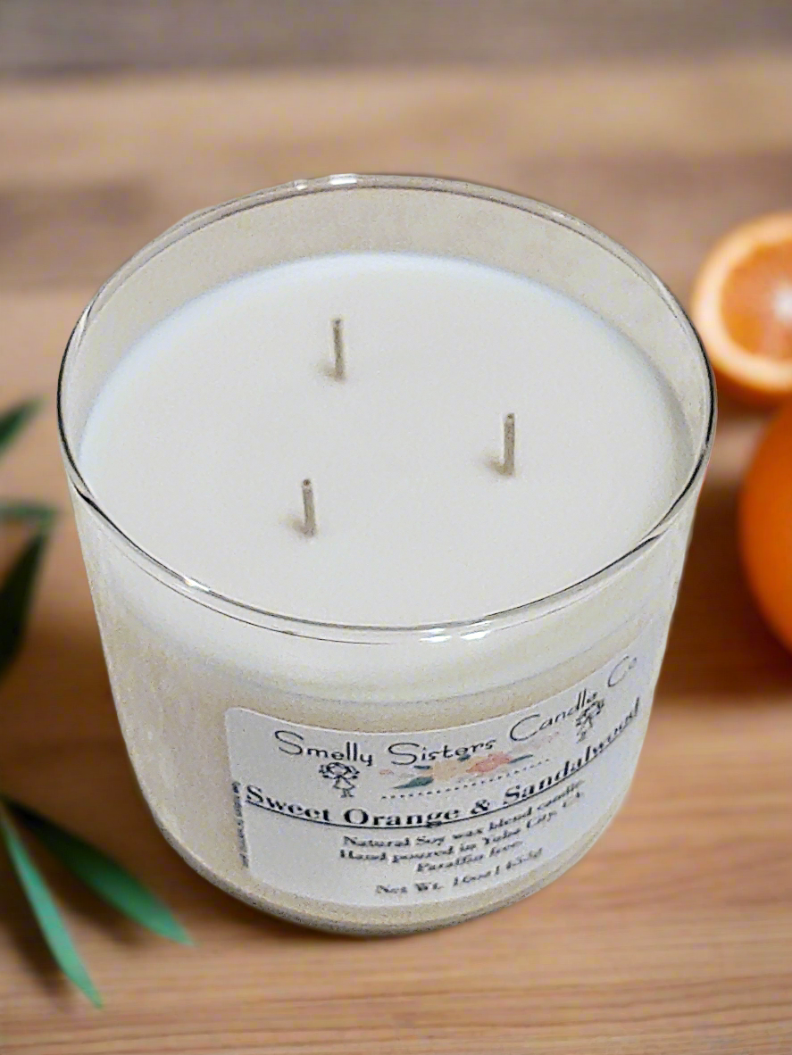 Sweet Orange and Sandalwood(16oz)