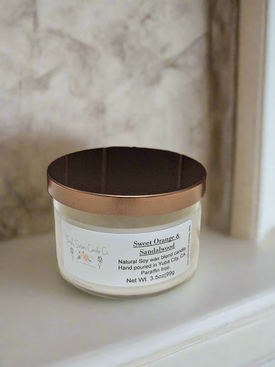 Sweet Orange and Sandalwood(3.5oz)